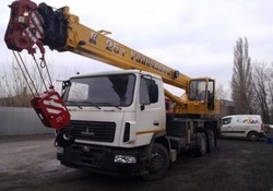 АВТОКРАН ГАЛИЧАНИН КС-55713-6В 25 ТОНН