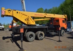АВТОКРАН ИВАНОВЕЦ КС-5576К 32 ТОННЫ