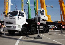 АВТОКРАН ИВАНОВЕЦ КС-65731-1 ОВОИД 50 Т. НА КАМАЗ-65201 8X4