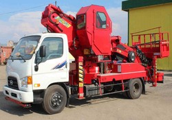 АВТОВЫШКА 32 МЕТРА HYUNDAI HD78 (С БАЛКОНОМ)
