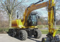 АРЕНДА КОЛЕСНОГО ЭКСКАВАТОРА JCB JS 145W