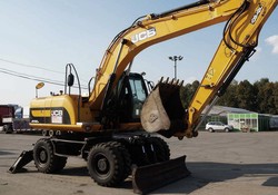 АРЕНДА КОЛЕСНОГО ЭКСКАВАТОРА JCB JC 160