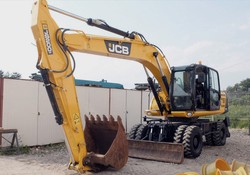 АРЕНДА КОЛЕСНОГО ЭКСКАВАТОРА JCB JS 200W