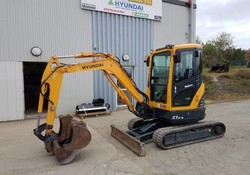 МИНИ-ЭКСКАВАТОР ГУСЕНИЧНЫЙ HYUNDAI R27Z-9